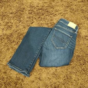 Abercrombie and Fitch Straight Mid Rise Jeans